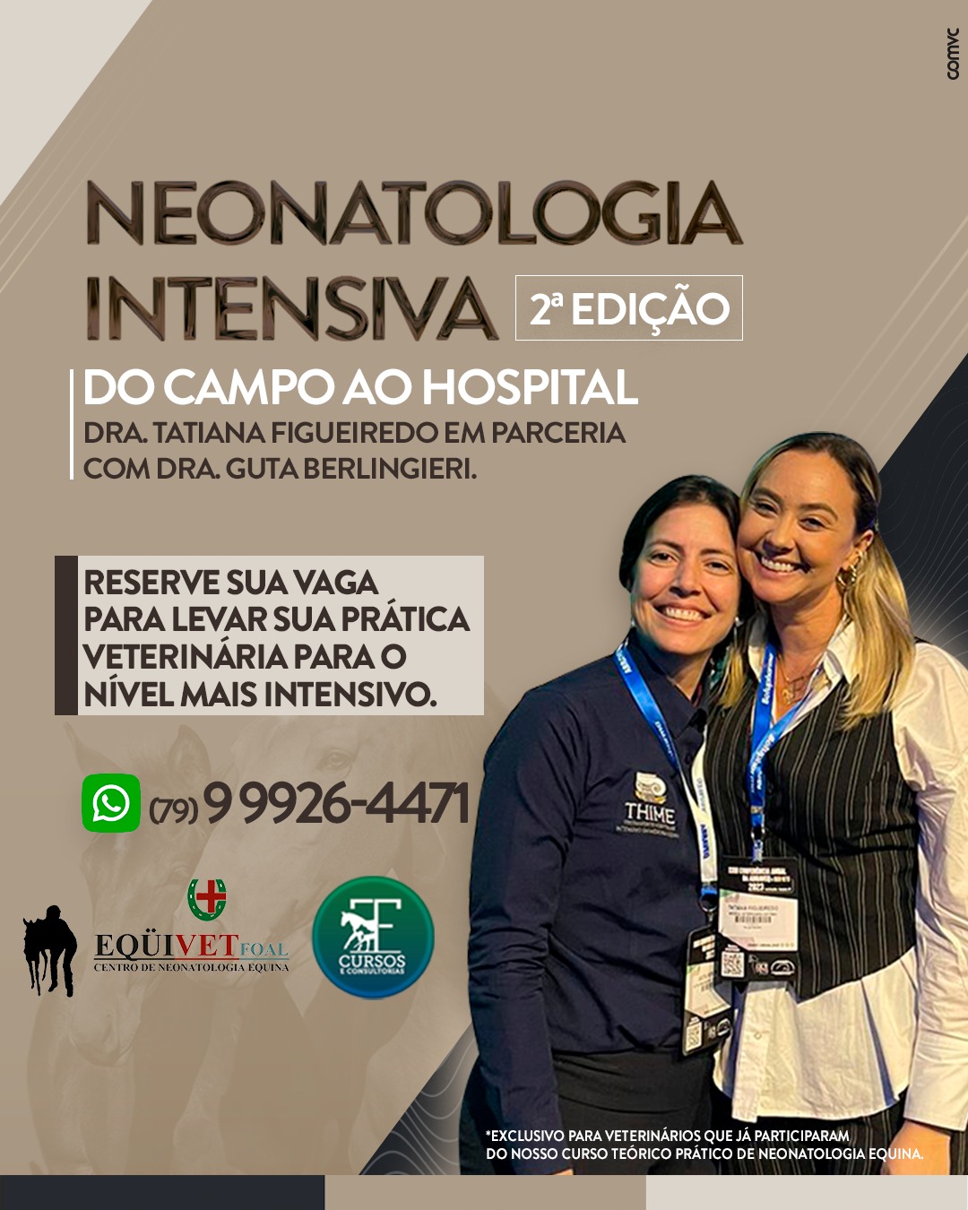 Neonatologia Intensiva – do campo ao hospital